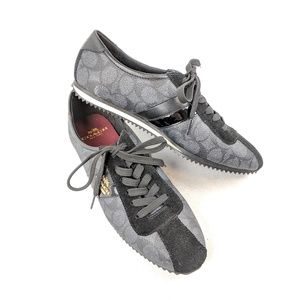 Coach Black Signature Shoes